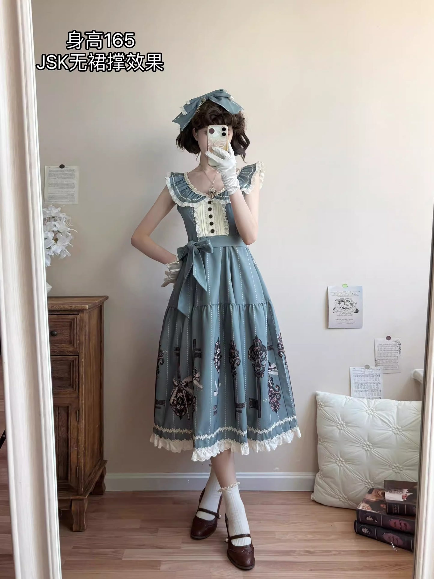 【受注予約~3/18】Secret key ジャンパースカート【Uncle's Workshop】