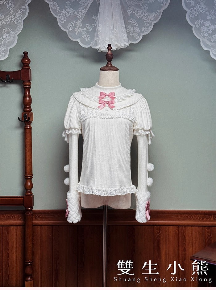 【受注予約~10/23】Frosted Sugar Rabbit トップス【双生小熊】