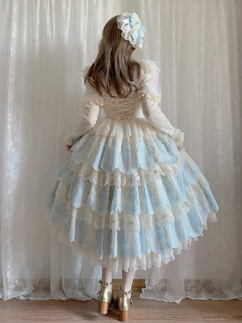 【受注予約~9/25】Point Gardens ジャンパースカート【Miss Point】