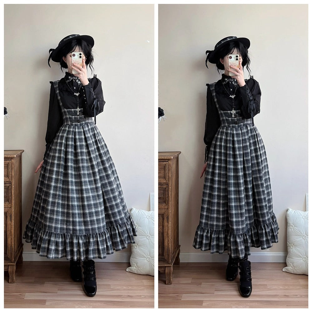 【受注予約~11/30】Earl Gray Tea 2.0 ジャンパースカート【Miss Cube】