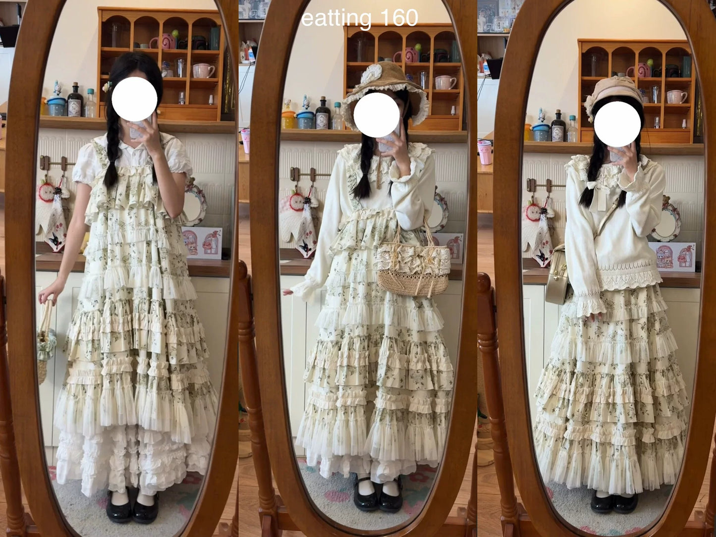 【受注予約~6/28】Bouquet of flowers for autumn 2026 ジャンパースカート(タイプ2)【BacioBouquet】
