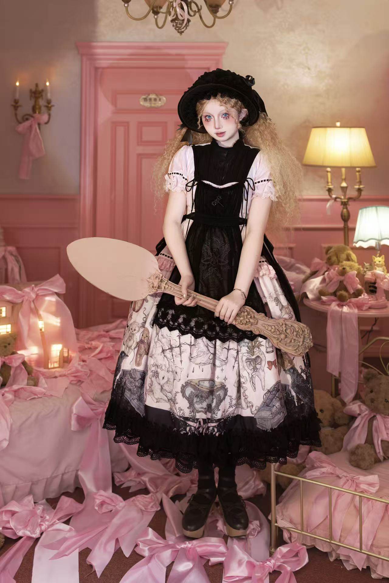 【受注予約~2/18】Symbiosis Doll エプロン【黒眼窩診療室】