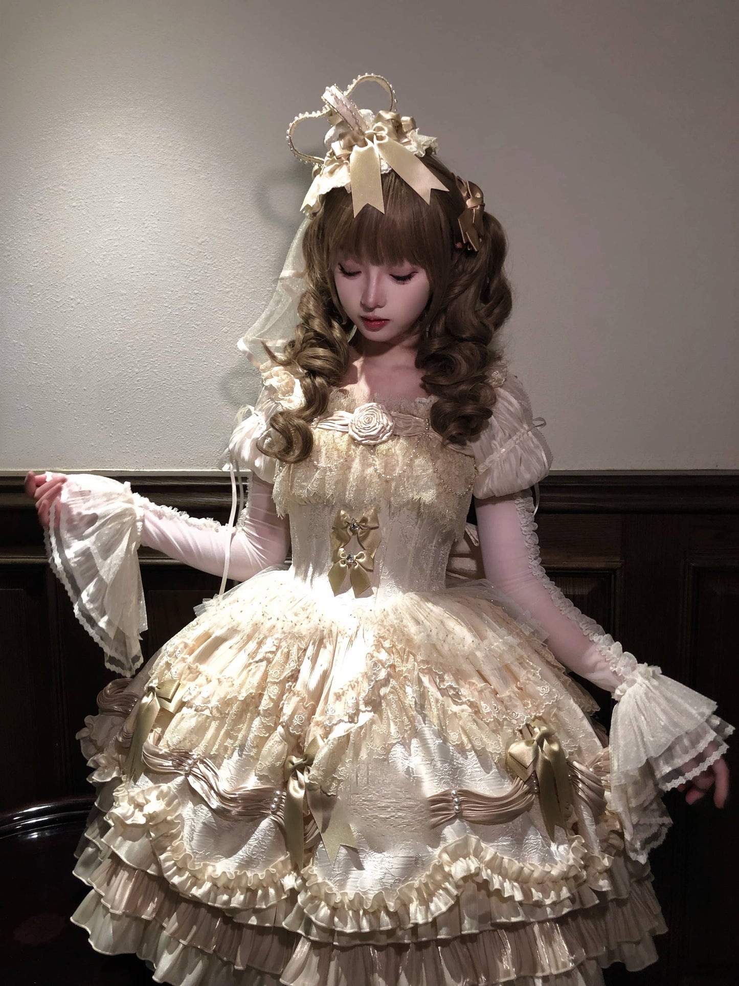 【受注予約~2/19】舞踏会のジャンパースカートセット【Starry Messenger】