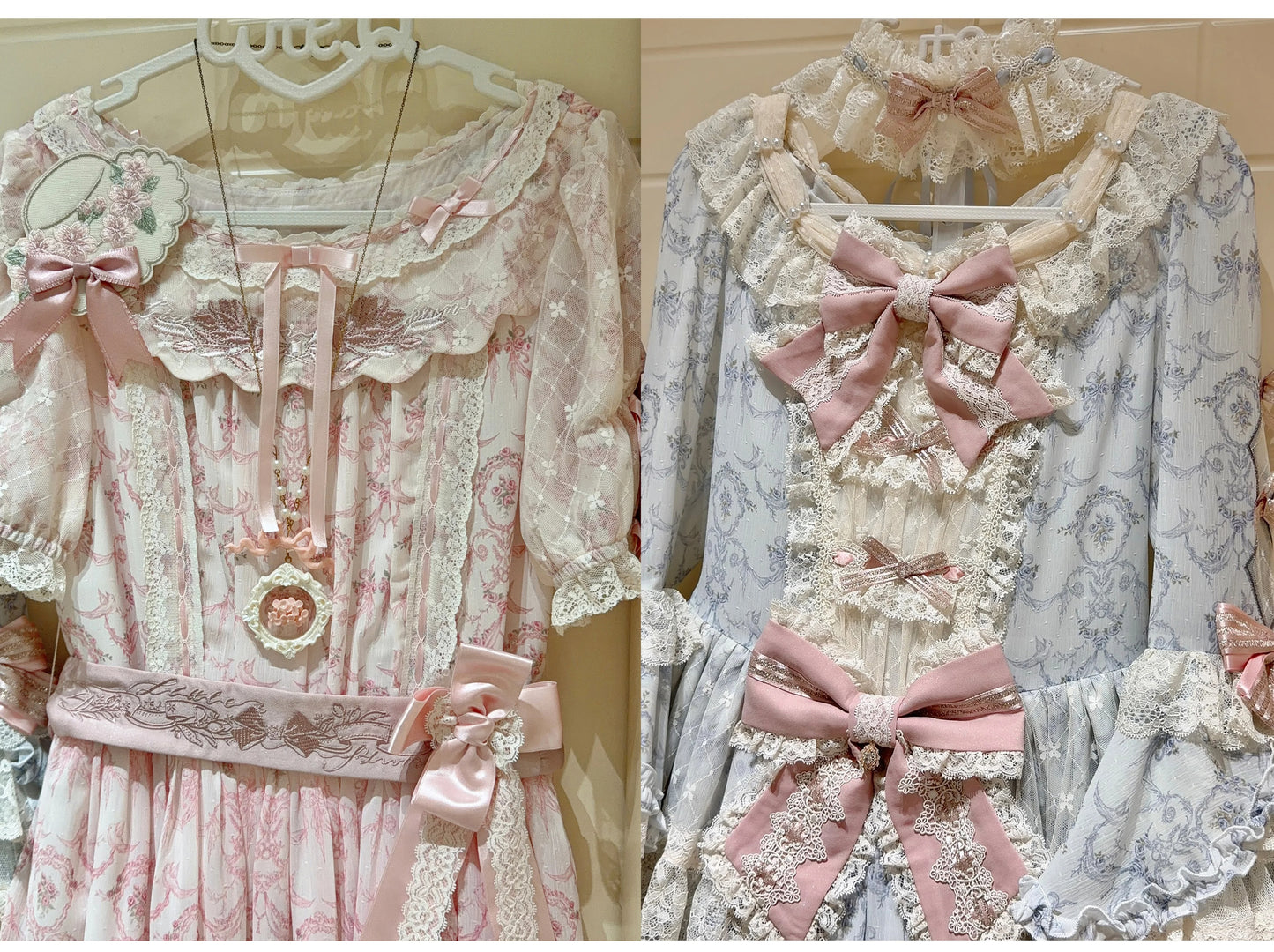 【受注予約~9/13】Scent of Roses ワンピース・ジャンパースカート【LittlePlum】