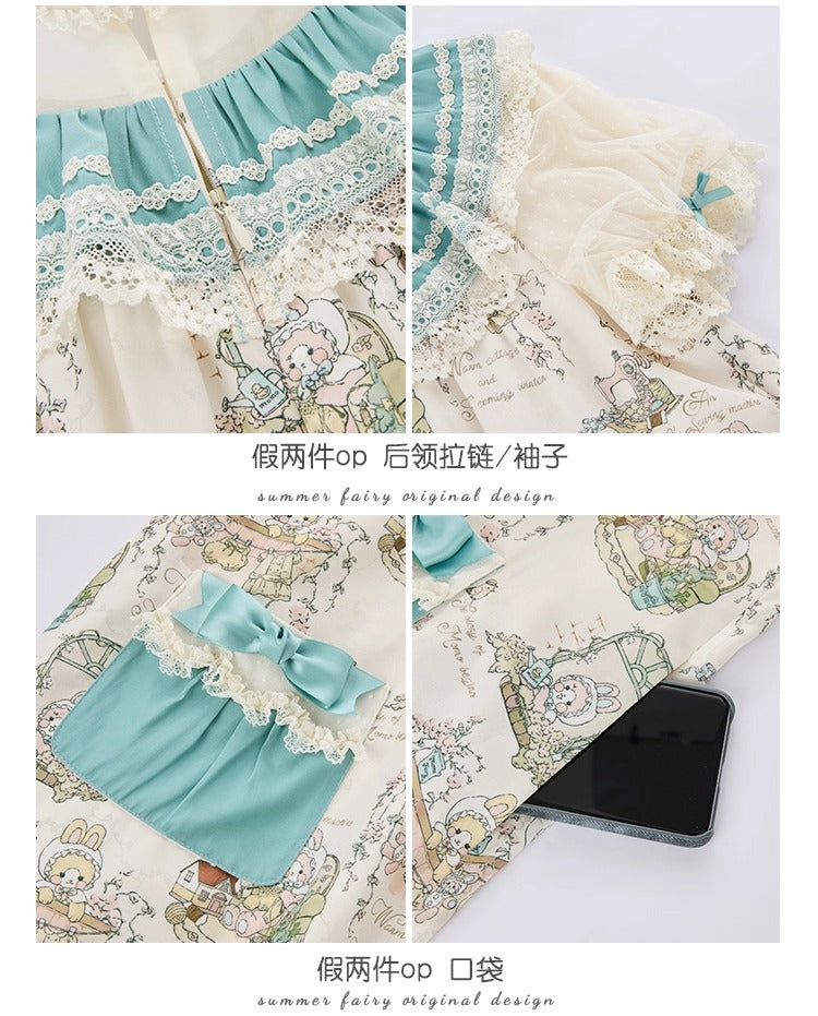 【受注予約~12/4】momo StoryBook ワンピース(タイプ1)【仲夏物語】