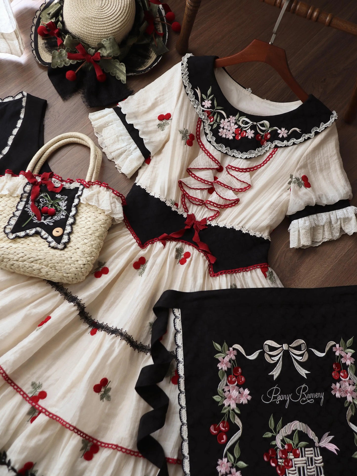 【受注予約~5/28】Cherry Baileys ワンピース・フルセット【Peony】
