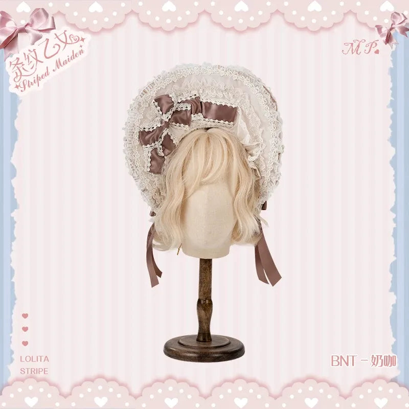 【受注予約~8/3】Striped Maiden アクセサリー【花与珍珠匣】