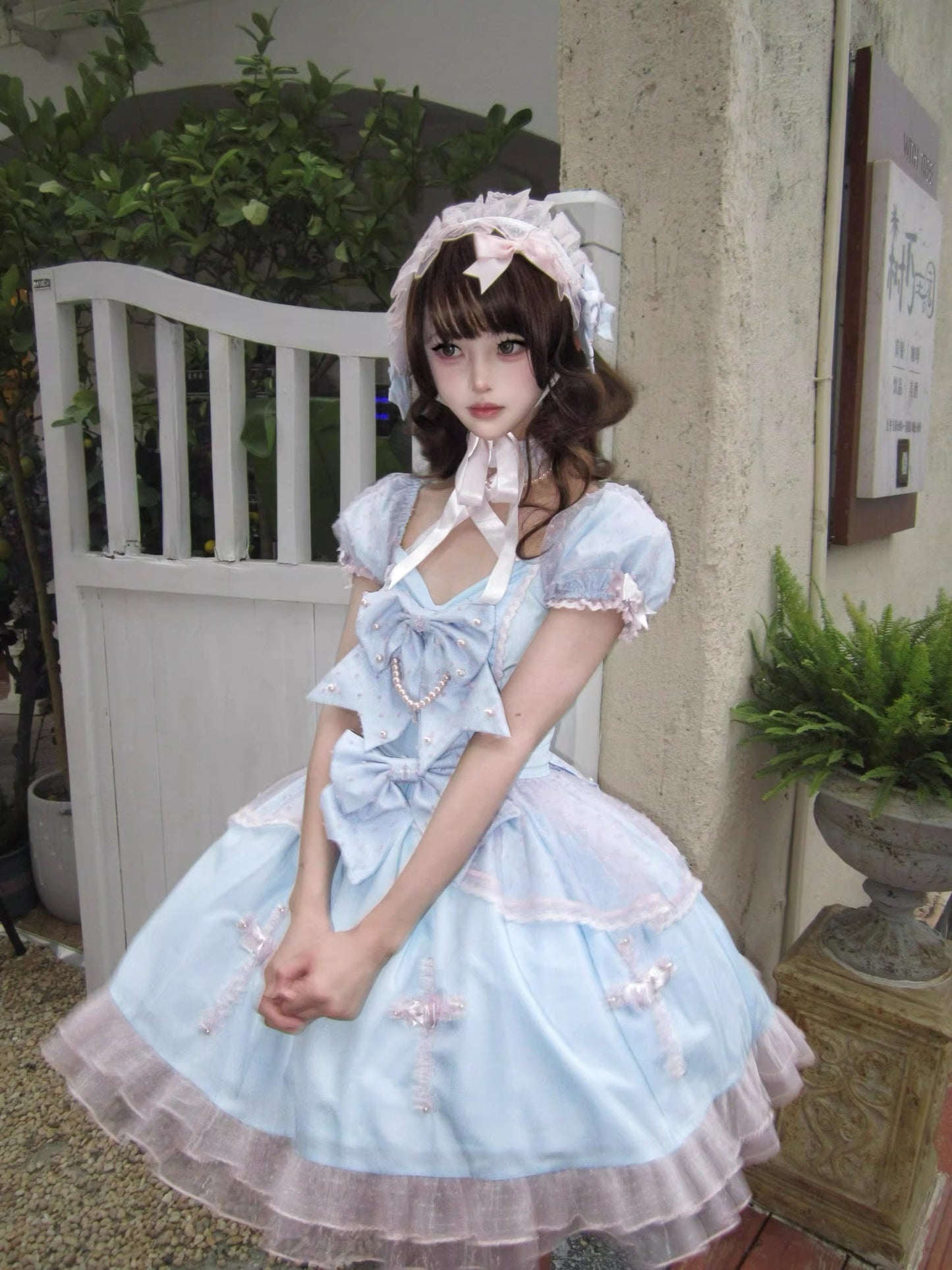 【受注予約~12/25】Sugar Cross ワンピース【Sugar Cookies】