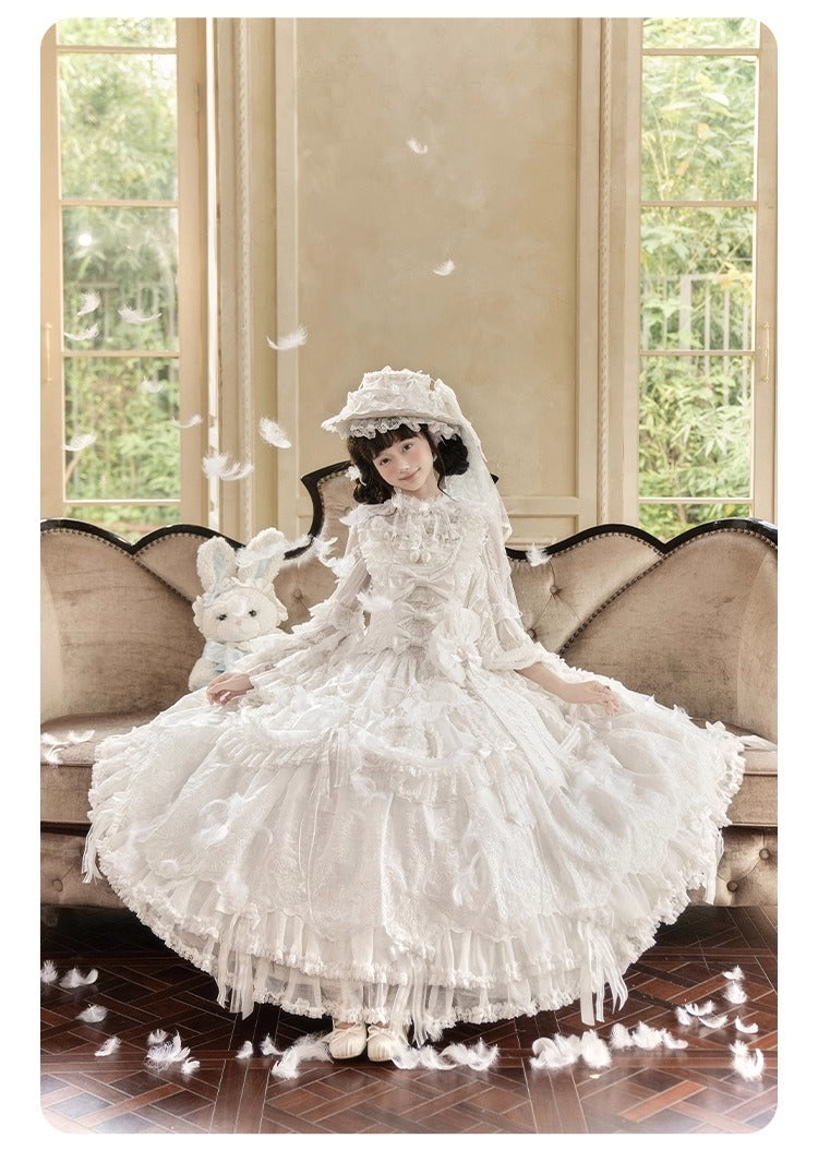 【受注予約~8/28】Strawberry momo Party ジャンパースカートセット(ウェディングver.)【仲夏物語】