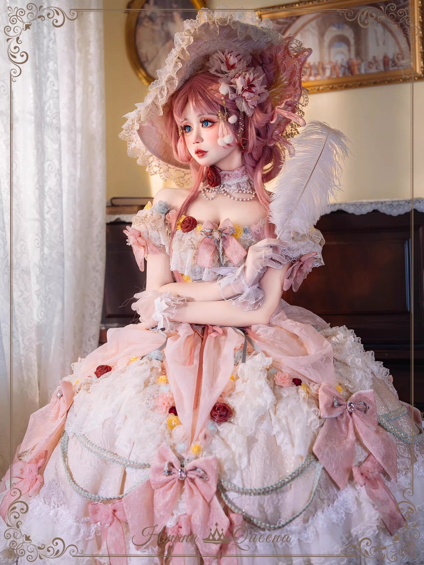 【受注予約~4/26】Gorgeous Wood Dandelion ワンピース・フルセット【Hinana Queena】