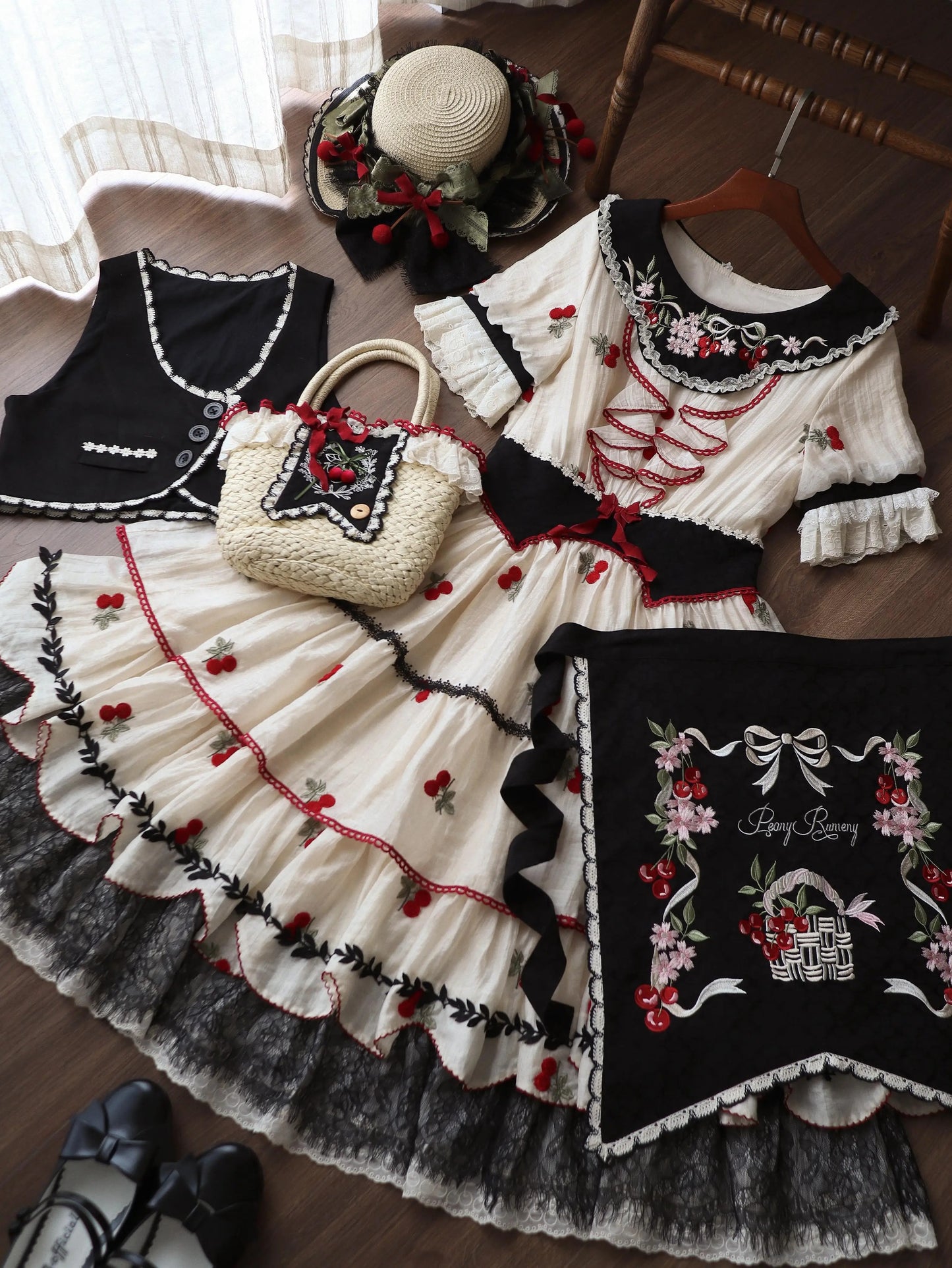 【受注予約~5/28】Cherry Baileys ワンピース・フルセット【Peony】