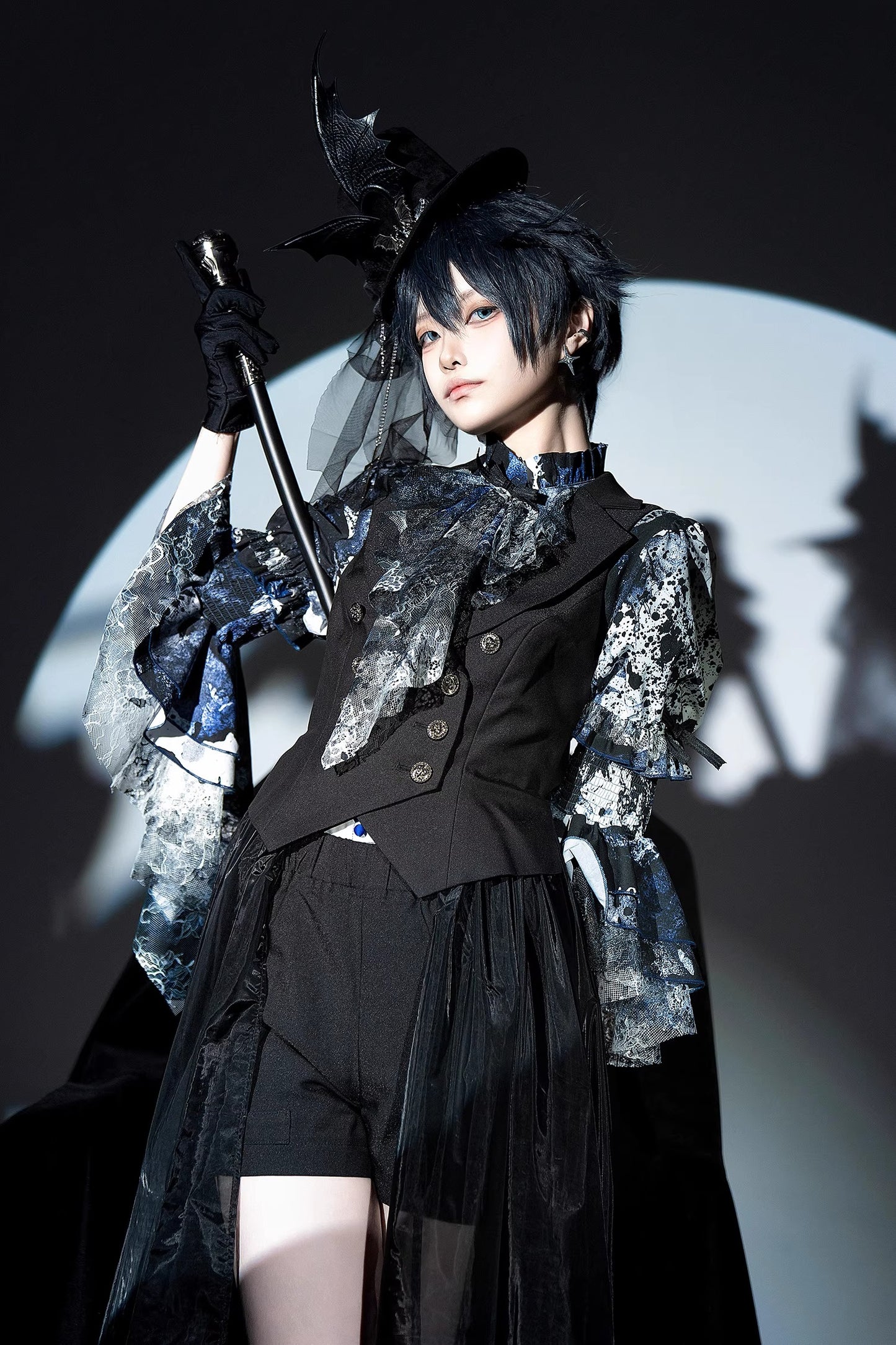 【受注予約~12/10】Horrible Wonderland ブラウス(プリントver.)【Lilith House】