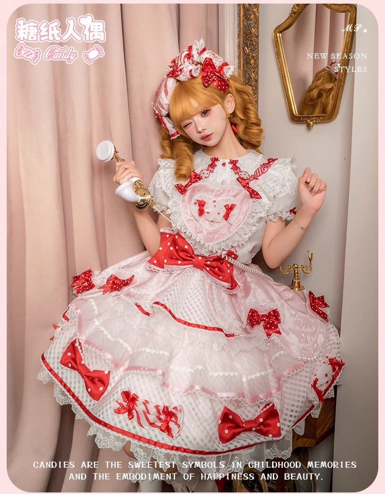 【受注予約~12/8】Candy Wrapper トップス・スカート【花与珍珠匣】