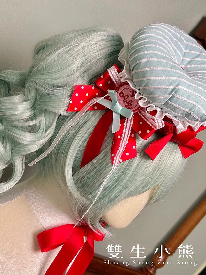 【受注予約~9/25】Eat Cake アクセサリー【双生小熊】