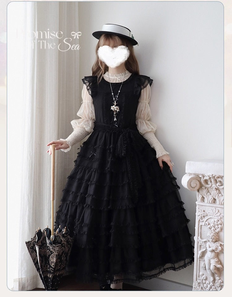 【受注予約~9/28】Summary of the Sea ジャンパースカート(タイプ2)【梅子】