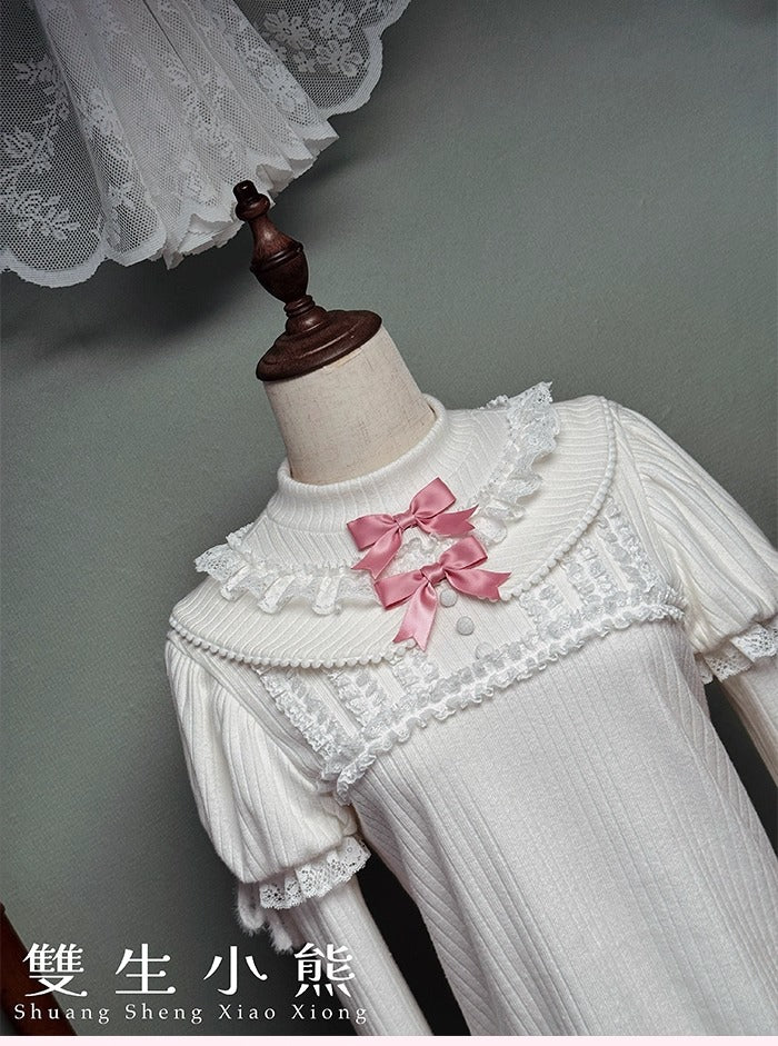 【受注予約~10/23】Frosted Sugar Rabbit トップス【双生小熊】