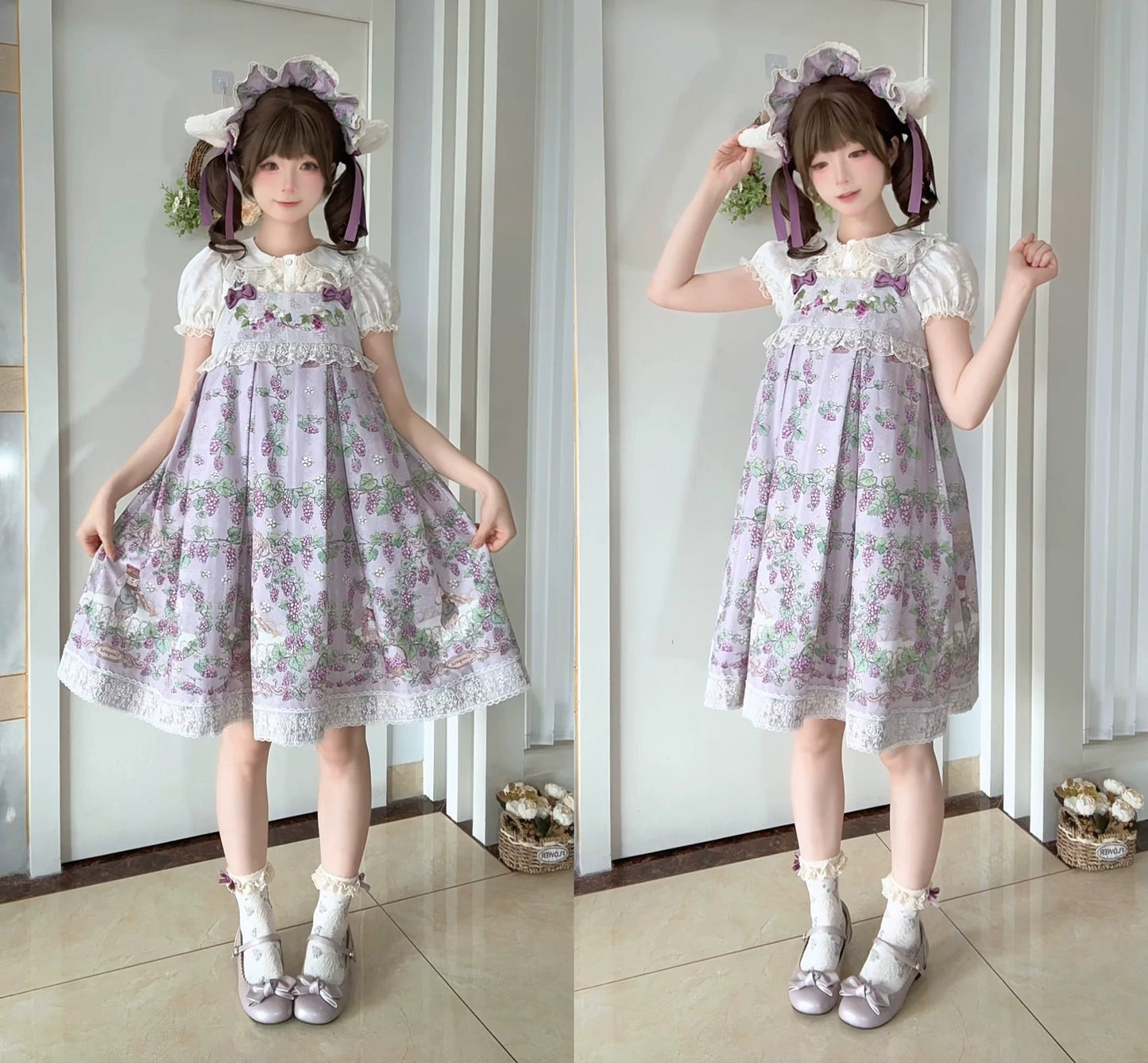 【受注予約~7/29】Vineyard Serenade ジャンパースカート【TwilightCrush】