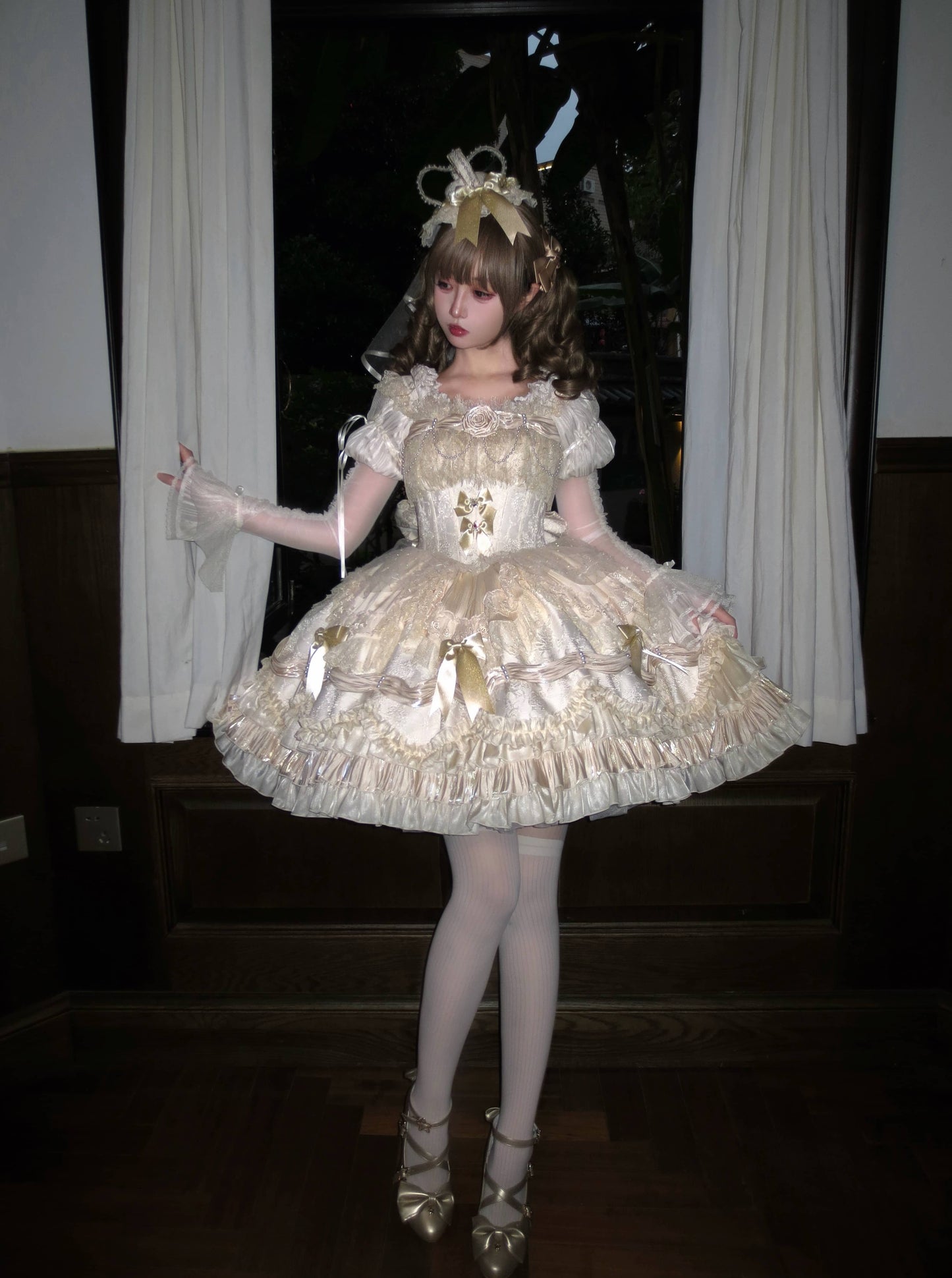 【受注予約~2/19】舞踏会のジャンパースカートセット【Starry Messenger】