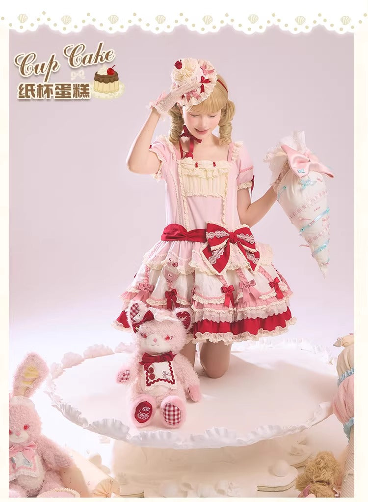 【受注予約~1/26】CupCakes ワンピース【花与珍珠匣】