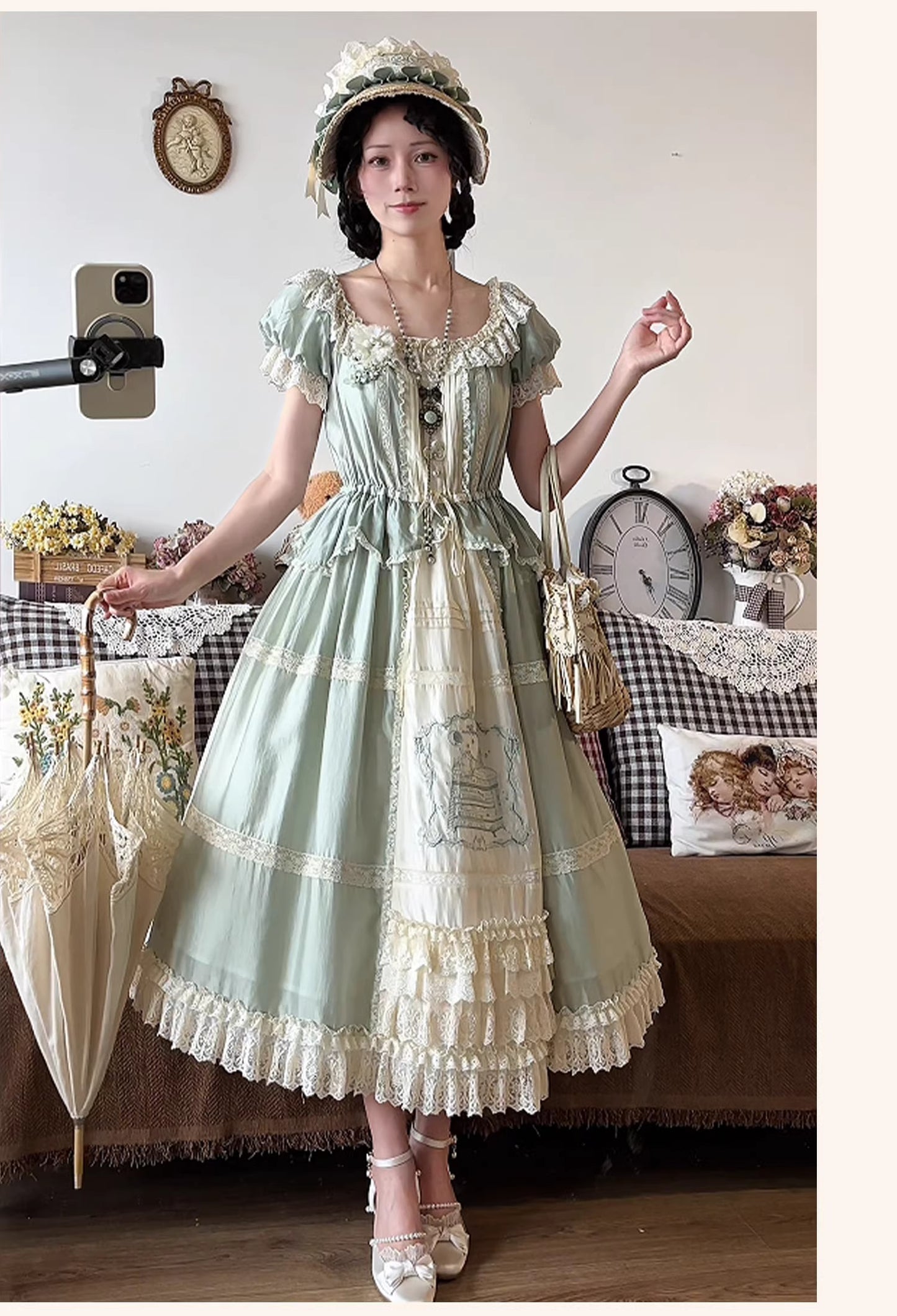 【受注予約~4/19】Princess and the Pea ワンピース【LizBird】