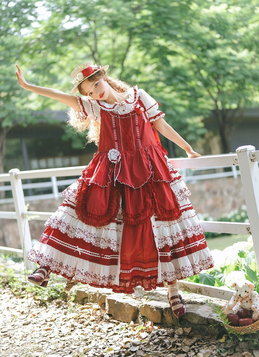 【受注予約~7/23】Orchard of the Four Seasons エプロン【Miss Point】