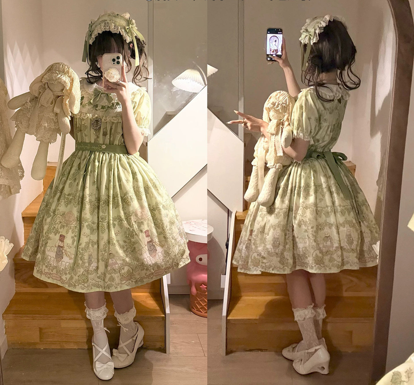 【受注予約~7/29】Vineyard Serenade ワンピース【TwilightCrush】