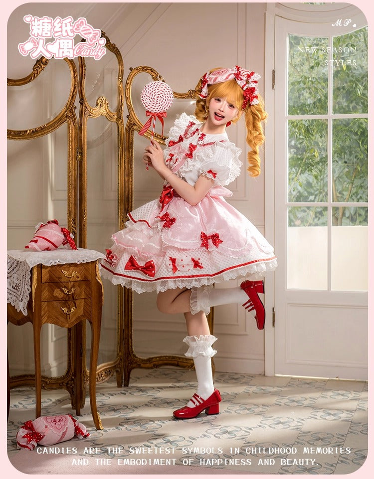 【受注予約~12/8】Candy Wrapper トップス・スカート【花与珍珠匣】