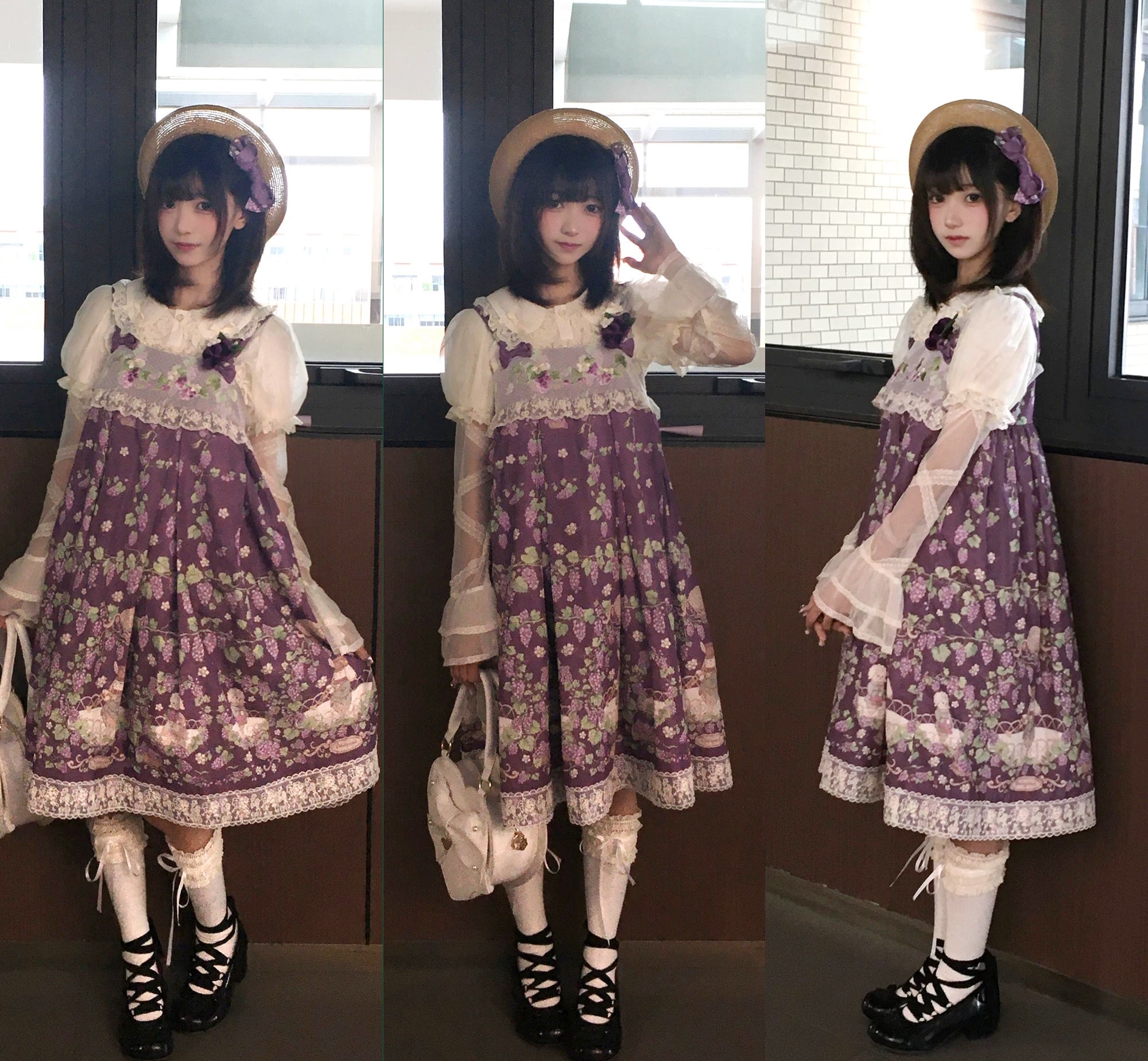 Vineyard Serenade ジャンパースカート【TwilightCrush】 – Epetice