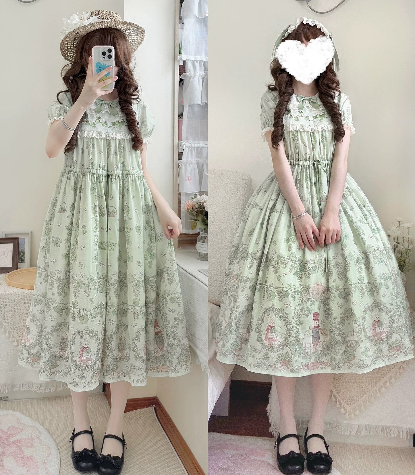 【受注予約~7/29】Vineyard Serenade ワンピース【TwilightCrush】