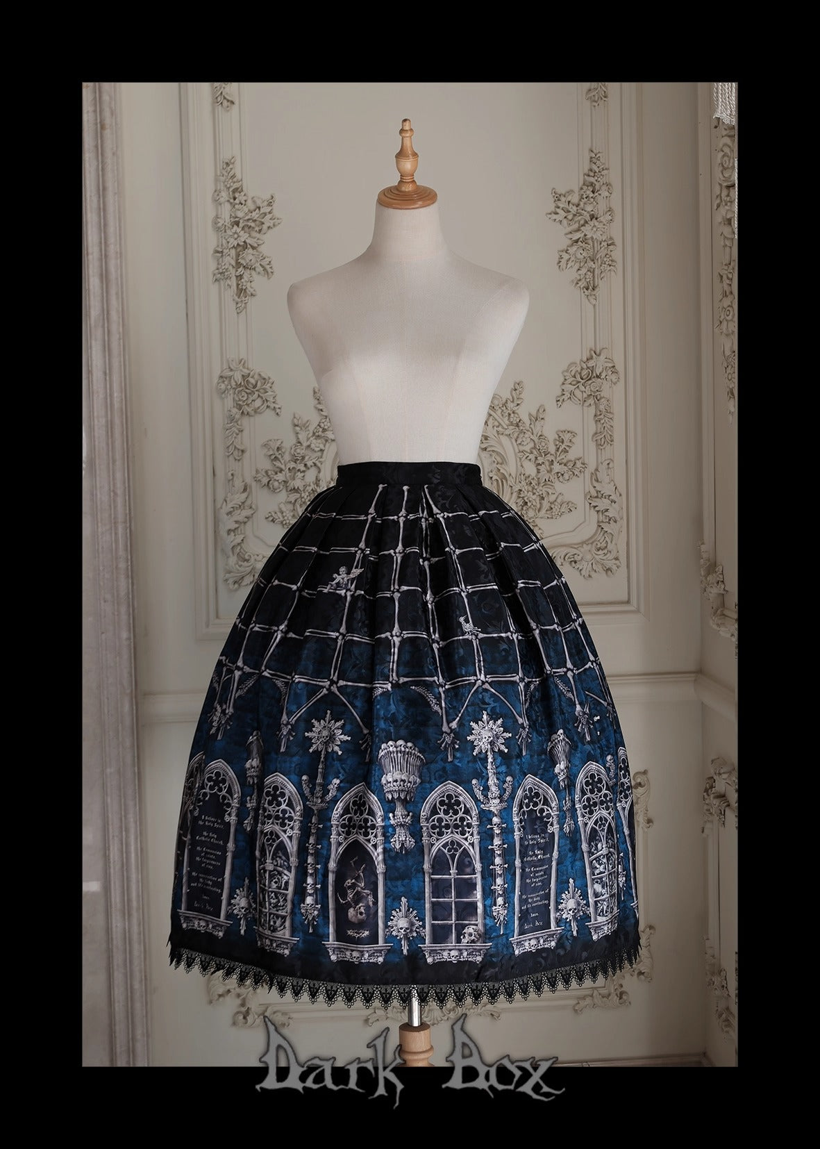 【受注予約~11/10】Ossuary スカート【Dark Box】