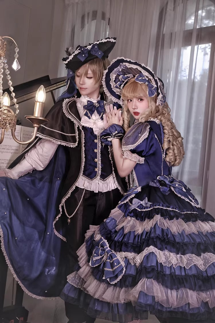 【受注予約~4/8】Le Bal des Etoiles ベスト・ブラウス・パンツ・フルセット【Henrietta】