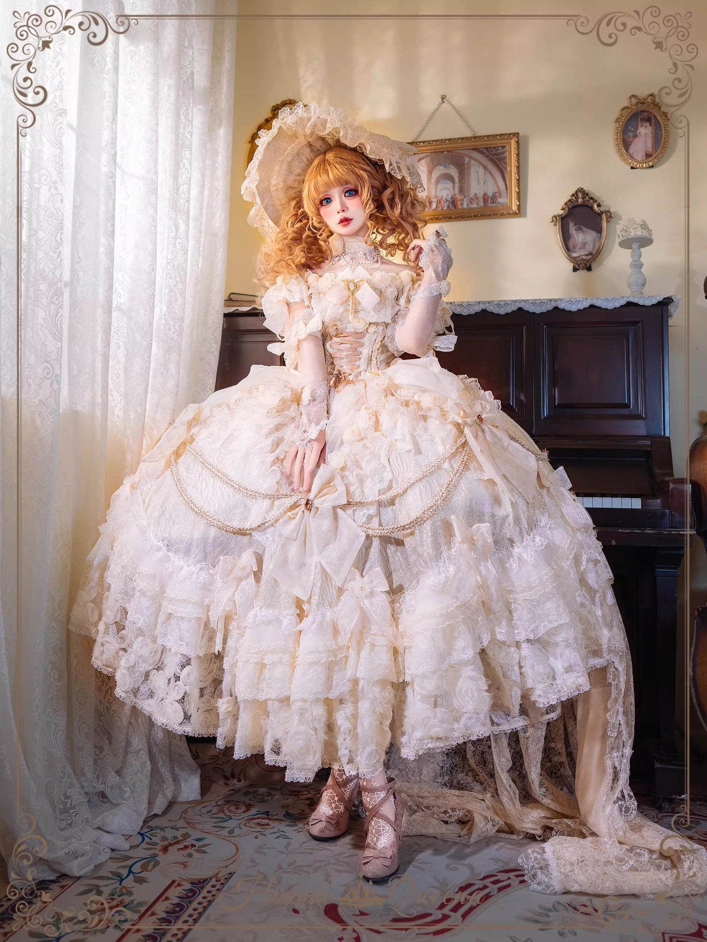 【受注予約~4/26】Gorgeous Wood Dandelion ワンピース・フルセット【Hinana Queena】
