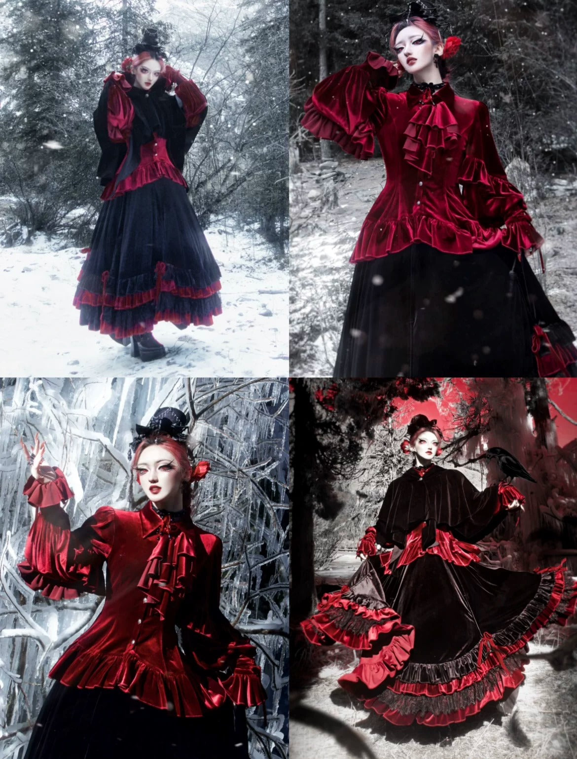 Duchess Ravenna ケープ(ベルベットver.)【Evegie】