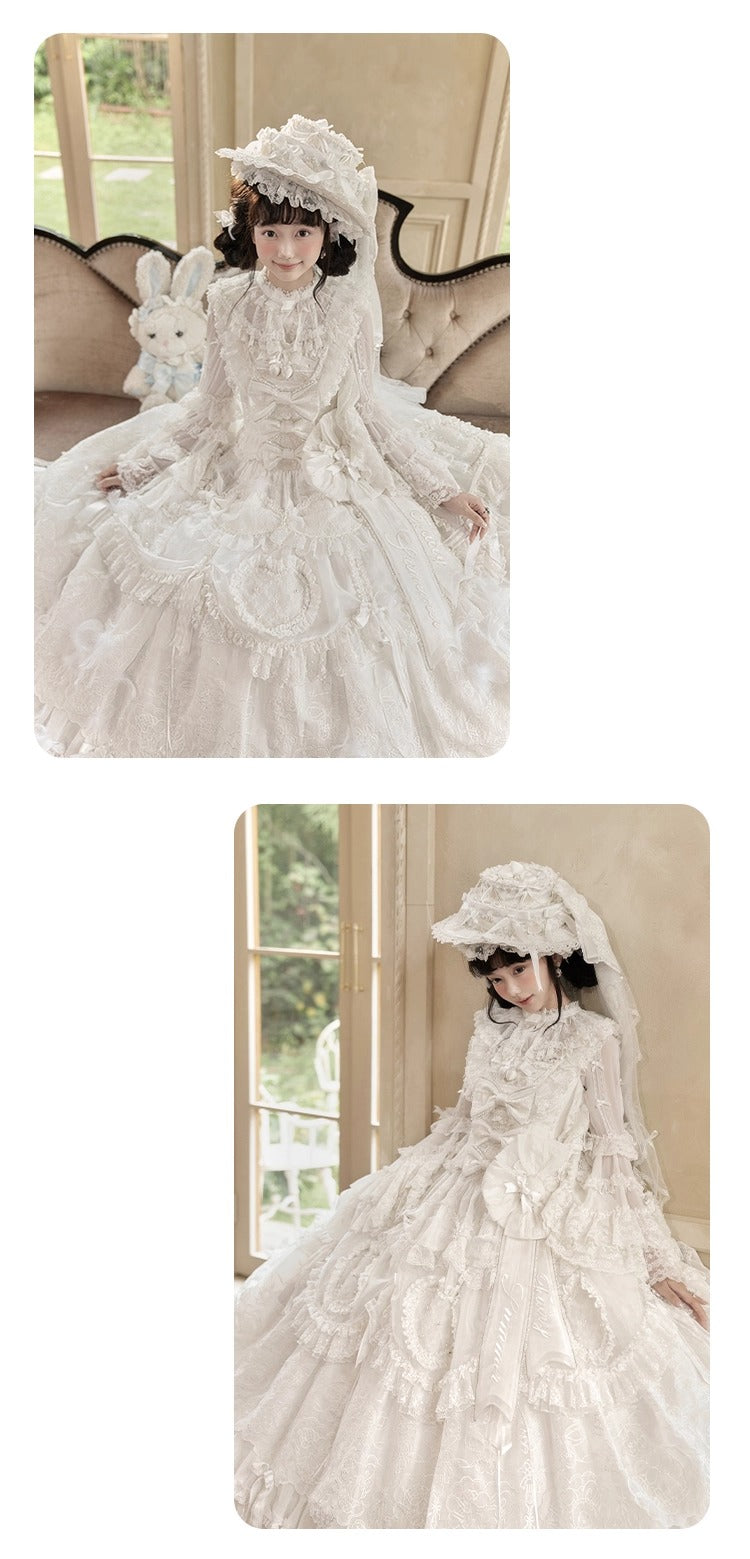 【受注予約~8/28】Strawberry momo Party ジャンパースカートセット(ウェディングver.)【仲夏物語】