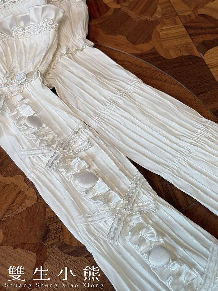 【受注予約~9/25】Eat Cake ブラウス【双生小熊】