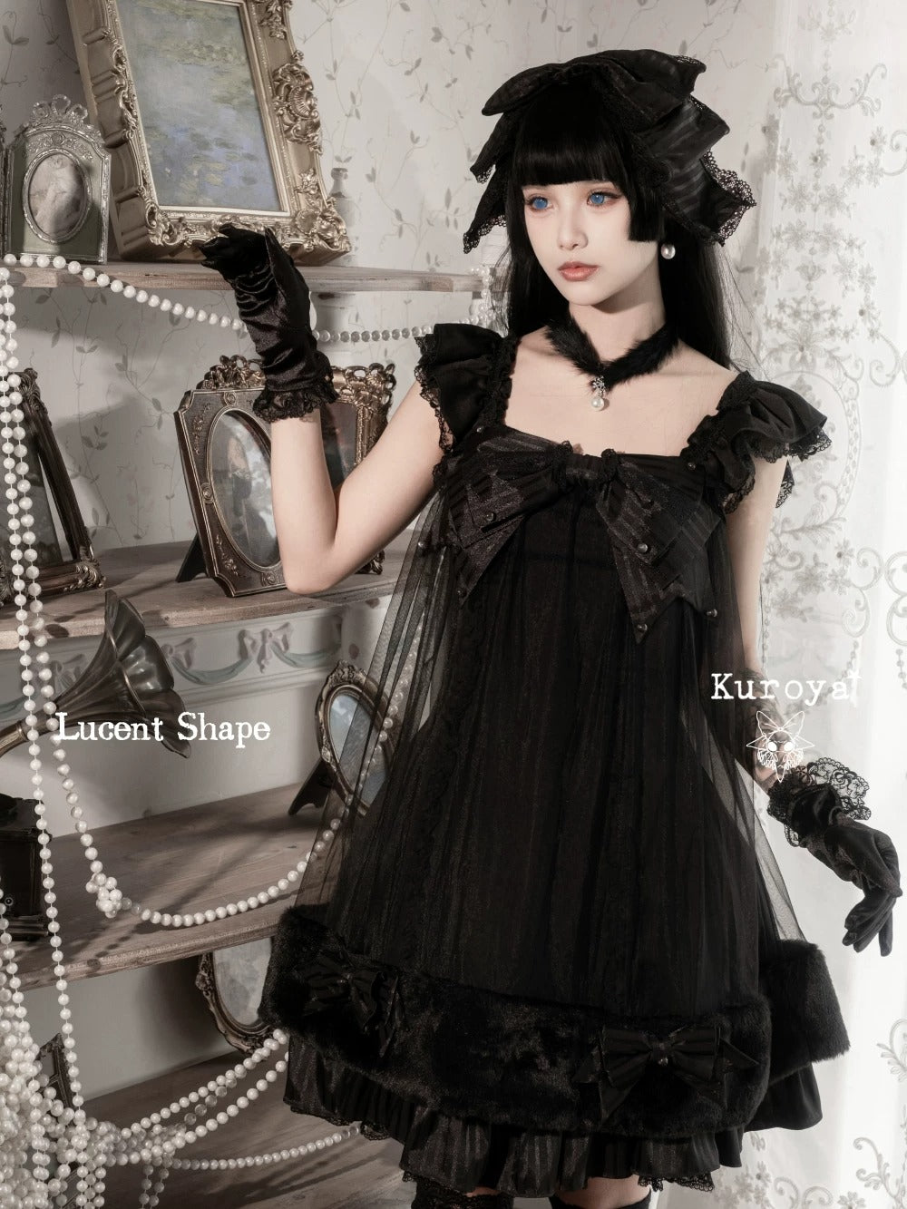 【受注予約~6/3】Lucent Shape ワンピース【Kuroya】