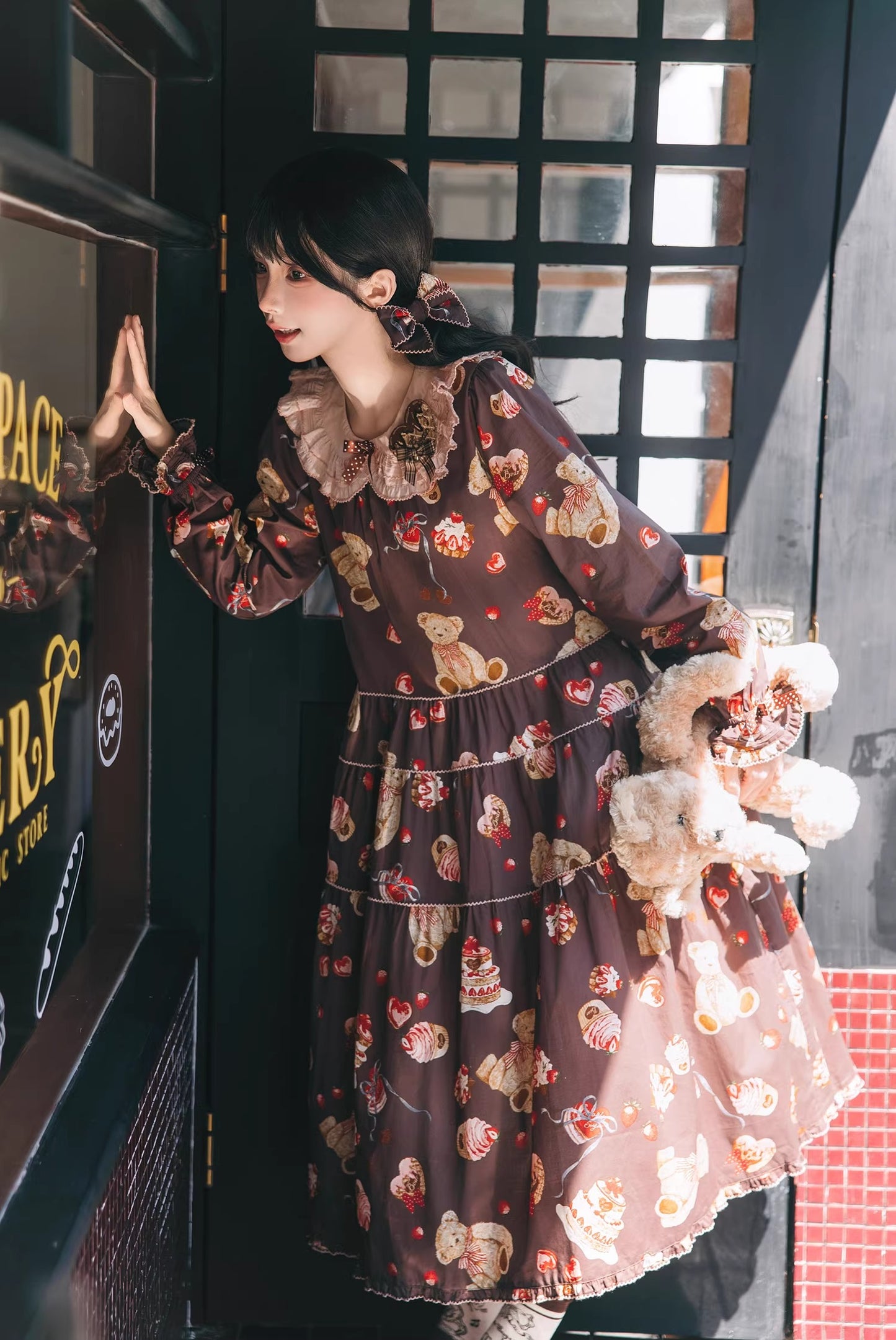 【受注予約~10/9】Chocolate Bear 2.0 ワンピース【Maple Sugar】