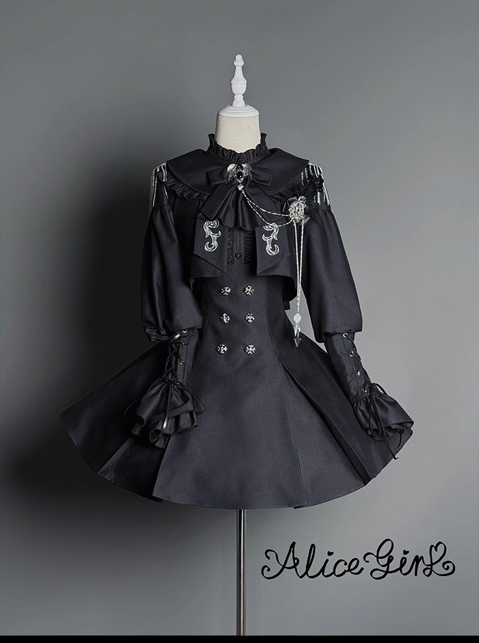 【受注予約~11/6】暗闇執事 ジャンパースカート【Alice Girl】