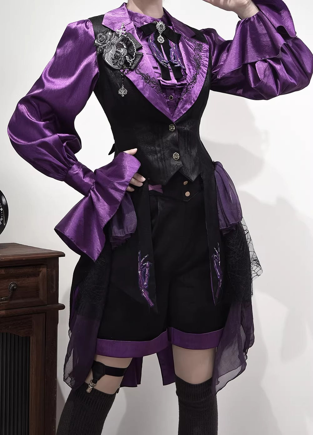 【受注予約~2/24】Returning on a Moonlit Night パンツ【Miss Point】