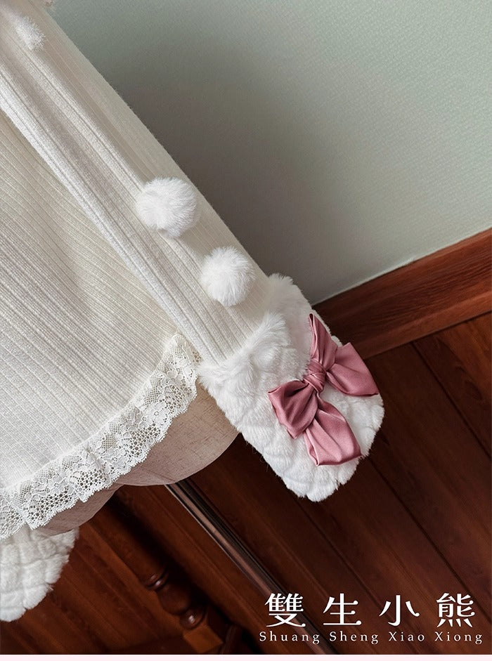 【受注予約~10/23】Frosted Sugar Rabbit トップス【双生小熊】