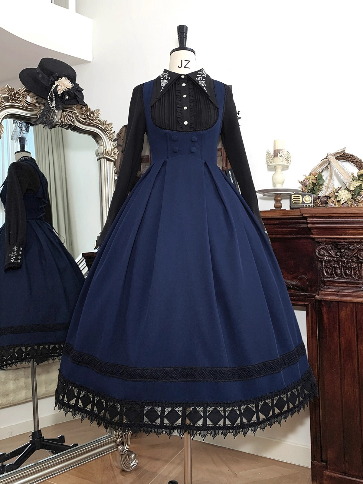 【受注予約~12/25】小夜曲 ジャンパースカート【Little Dipper】