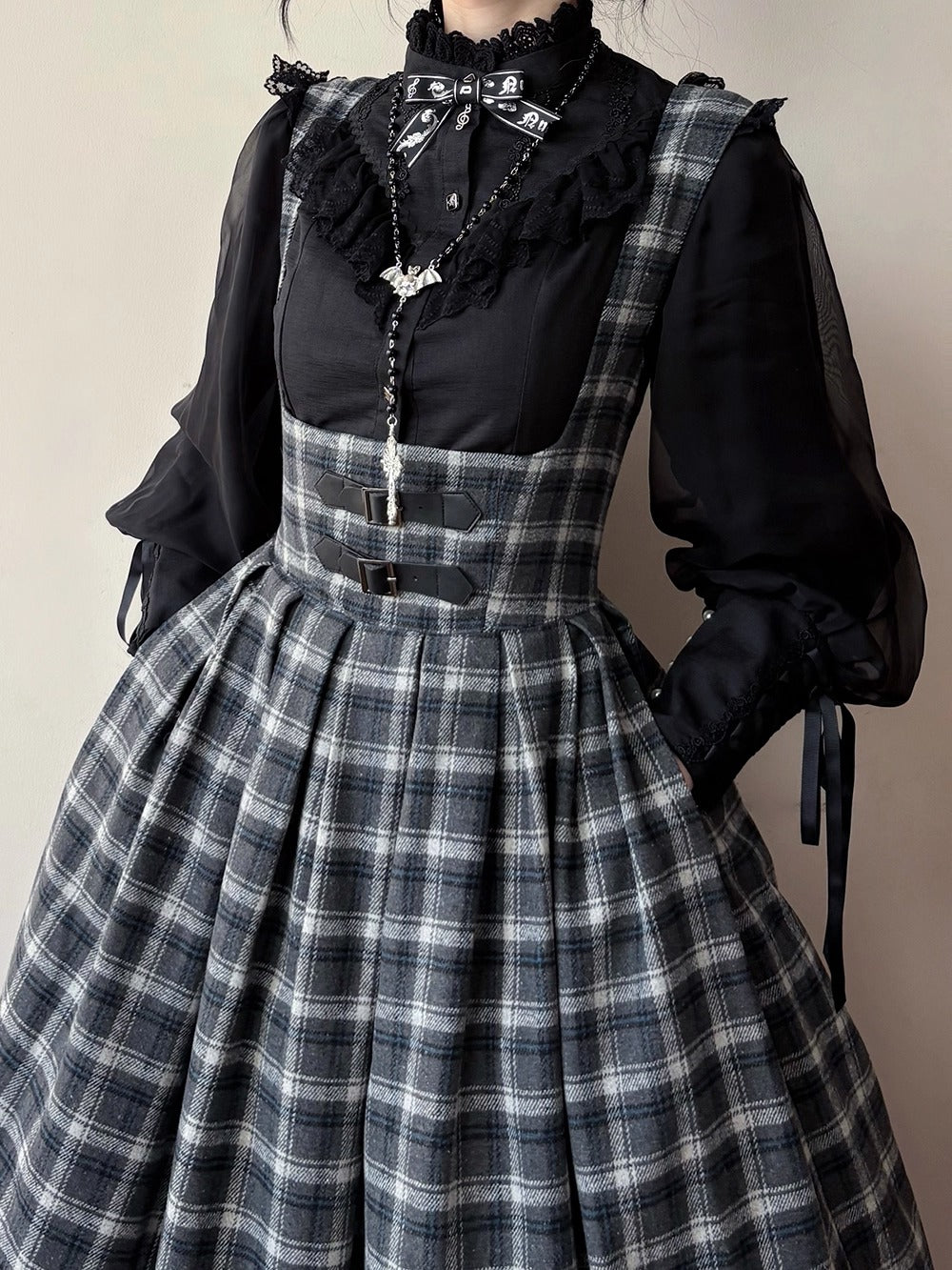 【受注予約~11/30】Earl Gray Tea 2.0 ジャンパースカート【Miss Cube】