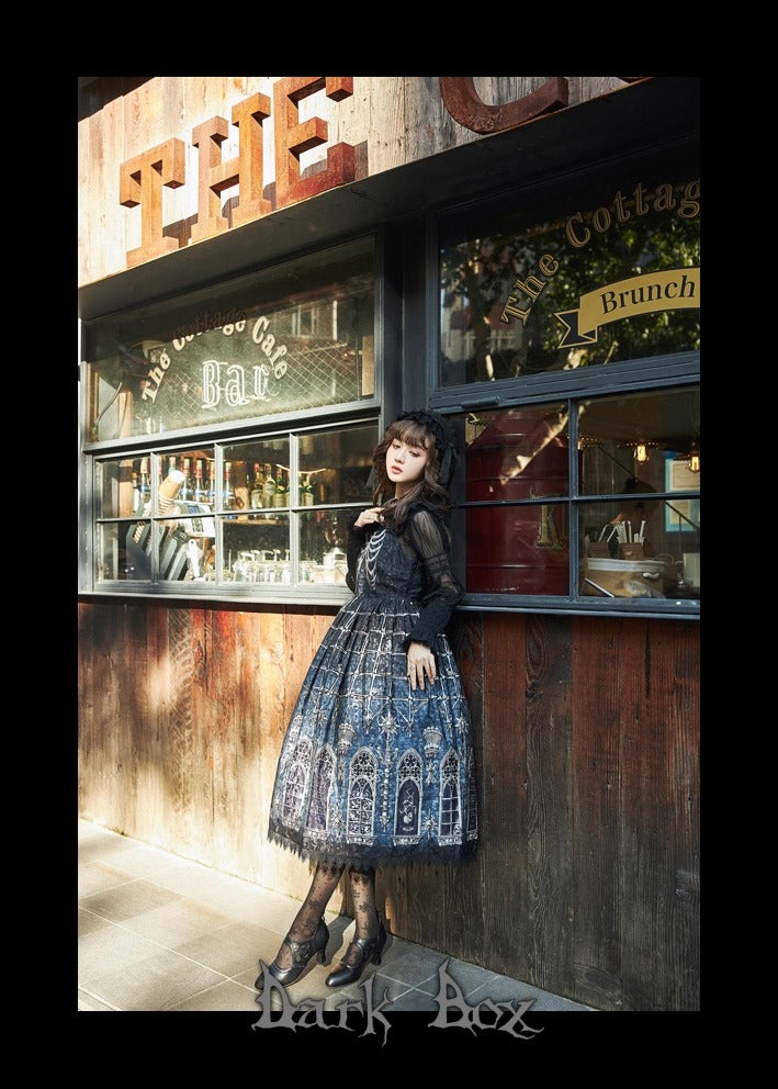 【受注予約~11/10】Ossuary ジャンパースカート【Dark Box】