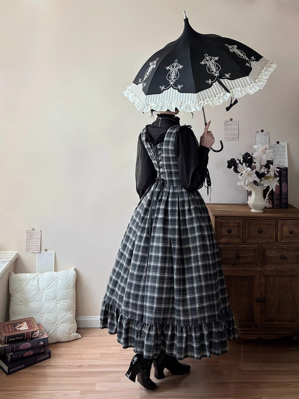 【受注予約~11/30】Earl Gray Tea 2.0 ジャンパースカート【Miss Cube】