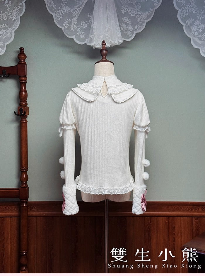 【受注予約~10/23】Frosted Sugar Rabbit トップス【双生小熊】