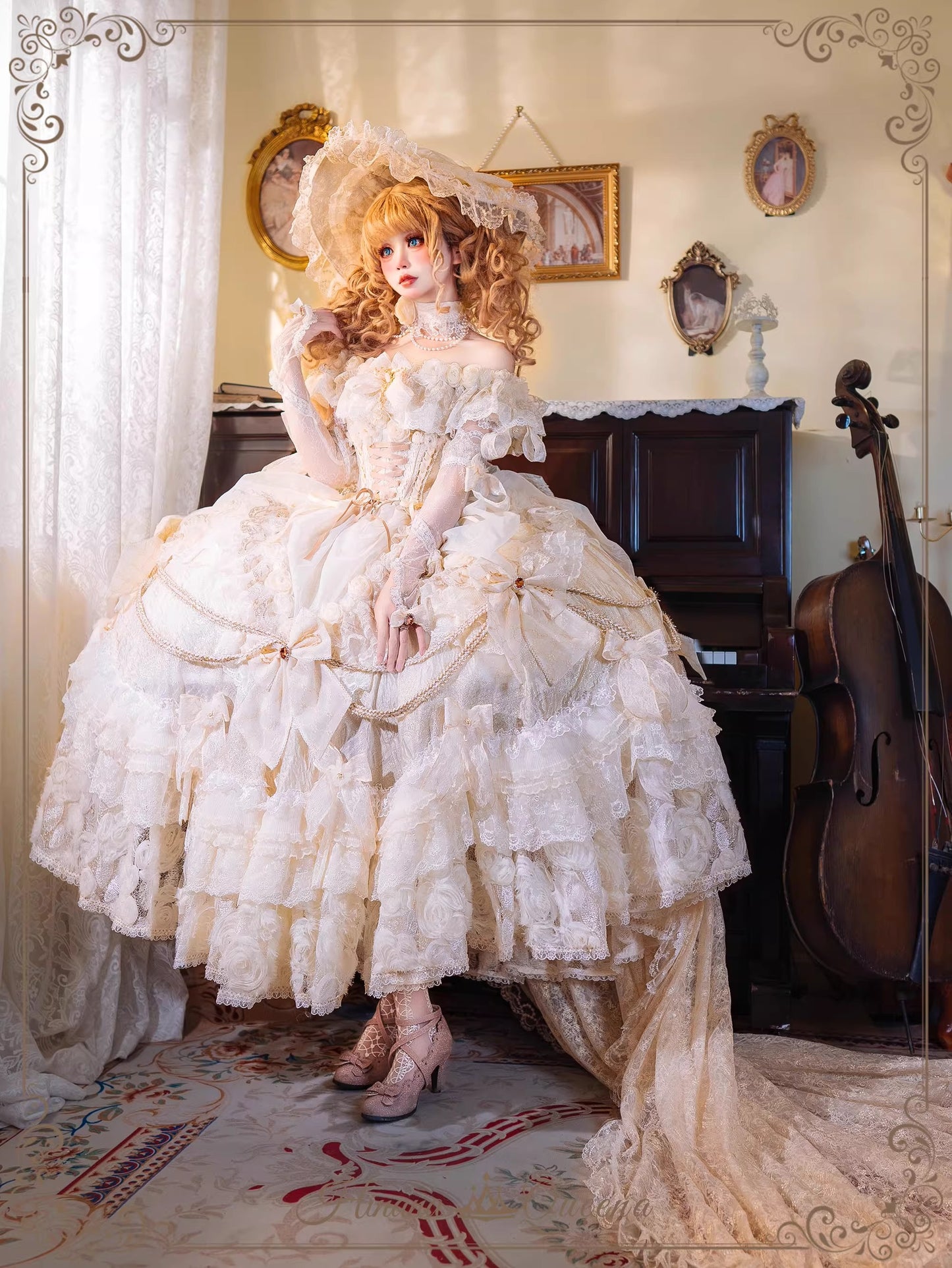 【受注予約~4/26】Gorgeous Wood Dandelion ワンピース・フルセット【Hinana Queena】