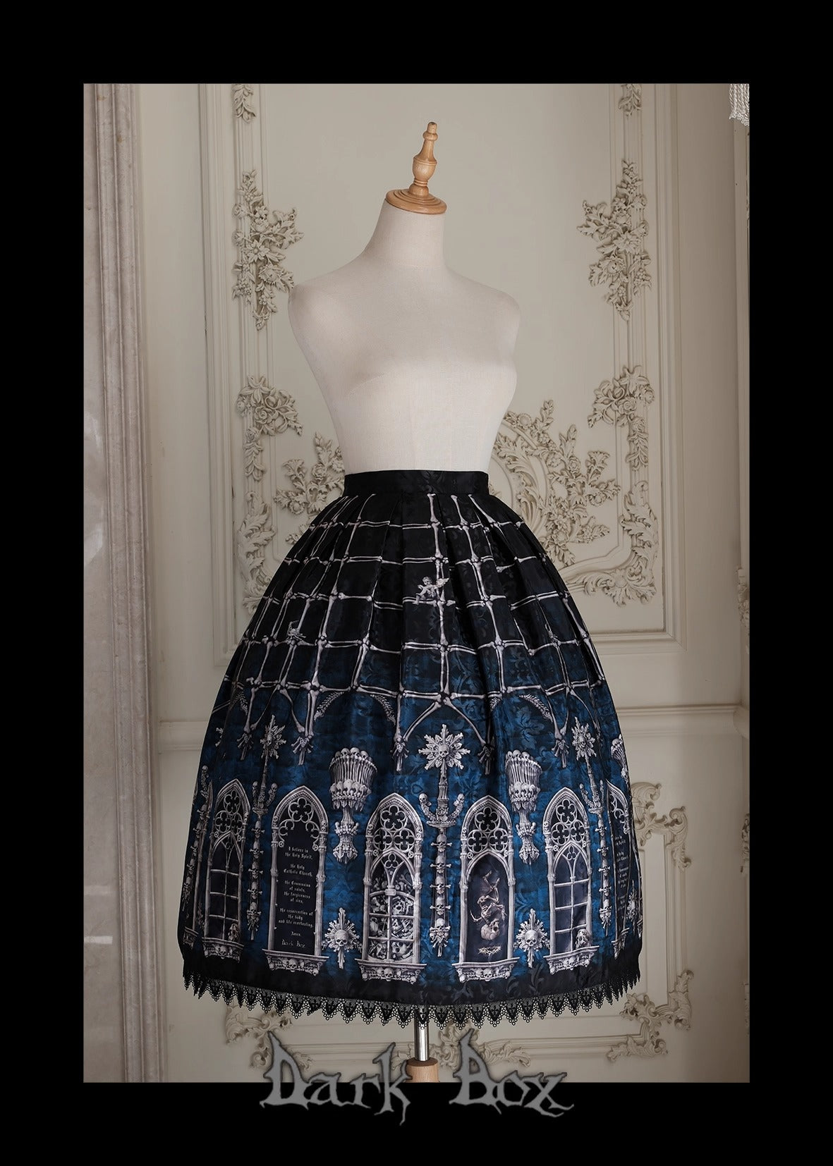 【受注予約~11/10】Ossuary スカート【Dark Box】