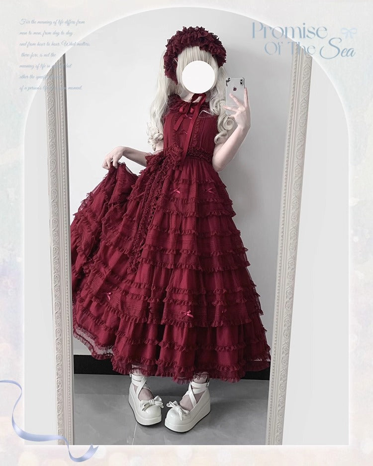 【受注予約~9/28】Summary of the Sea ジャンパースカート(タイプ2)【梅子】