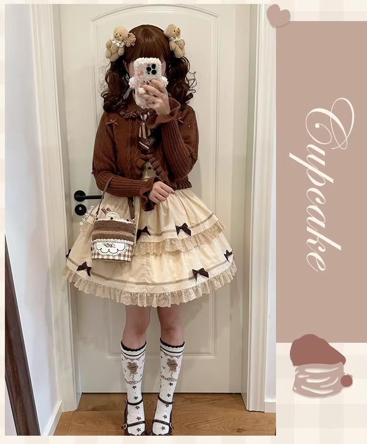 【受注予約~1/26】CupCakes バッグ【花与珍珠匣】