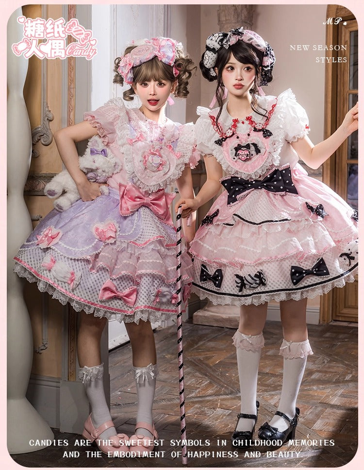 【受注予約~12/8】Candy Wrapper トップス・スカート【花与珍珠匣】